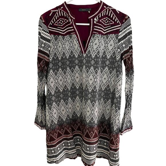 THML Boho Shift Dress Size Medium - Picture 1 of 9